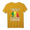 Senegalesische Flagge T-Shirt - Perfektes Geschenk für Senegal-Reisende, Fans und Liebhaber für Urlaub, Geburtstag oder Weihnachten