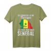 Senegalesische Flagge T-Shirt - Perfektes Geschenk für Senegal-Reisende, Fans und Liebhaber für Urlaub, Geburtstag oder Weihnachten