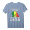 Senegalesische Flagge T-Shirt - Perfektes Geschenk für Senegal-Reisende, Fans und Liebhaber für Urlaub, Geburtstag oder Weihnachten