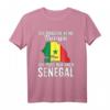 Senegalesische Flagge T-Shirt - Perfektes Geschenk für Senegal-Reisende, Fans und Liebhaber für Urlaub, Geburtstag oder Weihnachten