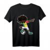Dabbing Fußball Girl Senegal Trikot Kids Geschenk T-Shirt – Lustiges Supporter-Shirt für Mädchen, Kinder & Jugendliche, ideal als Geburtstags- oder Souvenir-Geschenk