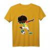 Dabbing Fußball Girl Senegal Trikot Kids Geschenk T-Shirt – Lustiges Supporter-Shirt für Mädchen, Kinder & Jugendliche, ideal als Geburtstags- oder Souvenir-Geschenk