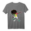 Dabbing Fußball Girl Senegal Trikot Kids Geschenk T-Shirt – Lustiges Supporter-Shirt für Mädchen, Kinder & Jugendliche, ideal als Geburtstags- oder Souvenir-Geschenk