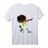 Dabbing Fußball Girl Senegal Trikot Kids Geschenk T-Shirt – Lustiges Supporter-Shirt für Mädchen, Kinder & Jugendliche, ideal als Geburtstags- oder Souvenir-Geschenk