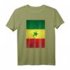 Retro Senegal Flag T-Shirt - Vintage Grunge Design, das perfekte Geschenk für Freunde und Familie zu Anlässen wie Geburtstag, Weihnachten & mehr