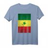 Retro Senegal Flag T-Shirt - Vintage Grunge Design, das perfekte Geschenk für Freunde und Familie zu Anlässen wie Geburtstag, Weihnachten & mehr