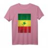 Retro Senegal Flag T-Shirt - Vintage Grunge Design, das perfekte Geschenk für Freunde und Familie zu Anlässen wie Geburtstag, Weihnachten & mehr