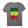Retro Senegal Flag T-Shirt - Vintage Grunge Design, das perfekte Geschenk für Freunde und Familie zu Anlässen wie Geburtstag, Weihnachten & mehr
