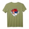Super Serbian Flag Serbien Roots Proud Serbian T-Shirt – Stolz auf serbische Wurzeln und Nationalfeierlichkeiten