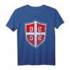 Serbien Serbische Wappen Flagge T-Shirt - Stolzes National-Design für Fans und Unterstützer