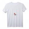 Damen Herzschlag serbische Flagge Geschenk Serbien T-Shirt mit V-Ausschnitt – Perfekt für Fans und Supporter bei Sportarten wie Fußball, Handball & Volleyball