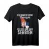 Serbische Flagge T-Shirt - Perfektes Geschenk für Serbien Fans, Urlaub & Liebhaber serbischer Kultur