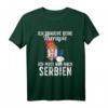 Serbische Flagge T-Shirt - Perfektes Geschenk für Serbien Fans, Urlaub & Liebhaber serbischer Kultur