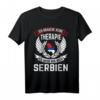 Ich Muss Nach Serbien Reisen Urlaubsziel Balkan Geschenk T-Shirt - Perfekt für Serbien-Fans, Reiseliebhaber und Balkan-Liebhaber