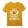Ich Muss Nach Serbien Reisen Urlaubsziel Balkan Geschenk T-Shirt - Perfekt für Serbien-Fans, Reiseliebhaber und Balkan-Liebhaber