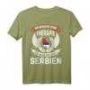 Ich Muss Nach Serbien Reisen Urlaubsziel Balkan Geschenk T-Shirt - Perfekt für Serbien-Fans, Reiseliebhaber und Balkan-Liebhaber