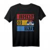 Serbisches T-Shirt mit serbischer Flagge und Legende od 1975 – Balkankultur und Jugoslawien Design für Serben und Balkan-Fans