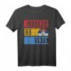 Serbisches T-Shirt mit serbischer Flagge und Legende od 1975 – Balkankultur und Jugoslawien Design für Serben und Balkan-Fans