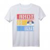 Serbisches T-Shirt mit serbischer Flagge und Legende od 1975 – Balkankultur und Jugoslawien Design für Serben und Balkan-Fans