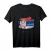 Serbische Fahne Wasserfarbe Serbia T-Shirt – Stolzes Flaggen-Design für Serben und Serbinnen