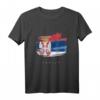Serbische Fahne Wasserfarbe Serbia T-Shirt – Stolzes Flaggen-Design für Serben und Serbinnen