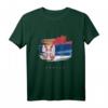 Serbische Fahne Wasserfarbe Serbia T-Shirt – Stolzes Flaggen-Design für Serben und Serbinnen