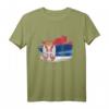 Serbische Fahne Wasserfarbe Serbia T-Shirt – Stolzes Flaggen-Design für Serben und Serbinnen