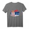 Serbische Fahne Wasserfarbe Serbia T-Shirt – Stolzes Flaggen-Design für Serben und Serbinnen