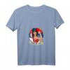 Damen Serbisches Mädchen T-Shirt mit V-Ausschnitt – Leichtes, klassisch geschnittenes Serbien-Design mit langlebigen Nähten