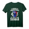 Serbien T-Shirt Balkan Jugo Herren Srbija Flagge Geschenk für Serben & Balkan-Liebhaber