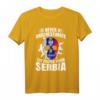 Serbien T-Shirt Balkan Jugo Herren Srbija Flagge Geschenk für Serben & Balkan-Liebhaber