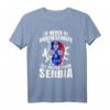 Serbien T-Shirt Balkan Jugo Herren Srbija Flagge Geschenk für Serben & Balkan-Liebhaber