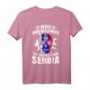 Serbien T-Shirt Balkan Jugo Herren Srbija Flagge Geschenk für Serben & Balkan-Liebhaber