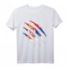 Serbische Flagge Serbien T-Shirt – Perfektes Fanoutfit für Sportveranstaltungen, Festivals & Geschenkidee für Freunde und Familie