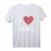 I Love Serbia T-Shirt – Stolzes Serben Motiv für Heimatliebe, Freunde & Familie als Geschenk oder Statement