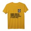 Serbien Srbija Serbisch Samo Sloga Wappen & Hymne Boze Pravde T-Shirt – Stolzes serbisches Design für Balkan-Liebhaber