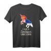 Serbien Flagge Serbisches Einhorn Lässiges T-Shirt - National Pride für Feierlichkeiten, Party & Festival