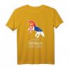 Serbien Flagge Serbisches Einhorn Lässiges T-Shirt - National Pride für Feierlichkeiten, Party & Festival