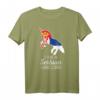 Serbien Flagge Serbisches Einhorn Lässiges T-Shirt - National Pride für Feierlichkeiten, Party & Festival