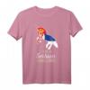 Serbien Flagge Serbisches Einhorn Lässiges T-Shirt - National Pride für Feierlichkeiten, Party & Festival