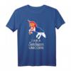 Serbien Flagge Serbisches Einhorn Lässiges T-Shirt - National Pride für Feierlichkeiten, Party & Festival