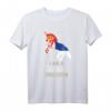 Serbien Flagge Serbisches Einhorn Lässiges T-Shirt - National Pride für Feierlichkeiten, Party & Festival
