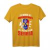 Serbien Geschenk für Flagge Herren Belgrad Zagreb T-Shirt – Perfekt als Souvenir für Balkanurlaub und kulturelle Geschenke