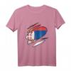 Flagge Serbien T-Shirt - Klassisch geschnitten mit serbischer Flagge, Adler & Stolz für Fans und Serben