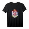 Serbien T-Shirt Balkan Jugo Herren - Geschenkidee mit serbischer Flagge und Wappen für Serben und Balkanliebhaber
