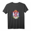 Serbien T-Shirt Balkan Jugo Herren - Geschenkidee mit serbischer Flagge und Wappen für Serben und Balkanliebhaber