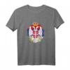 Serbien T-Shirt Balkan Jugo Herren - Geschenkidee mit serbischer Flagge und Wappen für Serben und Balkanliebhaber