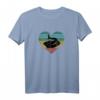Ich liebe Schlangen Afrika Herz Safari Nattern Kobras Mambas T-Shirt - Perfektes Geschenk für Tier- und Wildtierfans