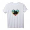 Ich liebe Schlangen Afrika Herz Safari Nattern Kobras Mambas T-Shirt - Perfektes Geschenk für Tier- und Wildtierfans