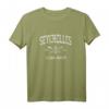 Seychellen Vintage gekreuzte Ruder & Bootsanker Sport T-Shirt – Retro Wasser-Design für Segler, Fischer, Surfer & Boots-Enthusiasten